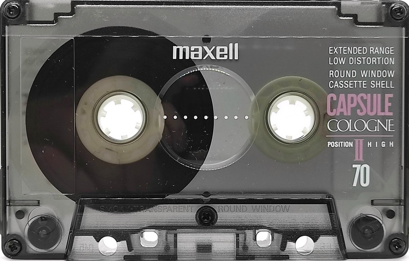 Compact Cassette Maxell Capsule II 70 "Cologne" Type II Chrome 1990 Europe