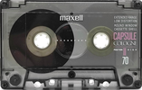 Compact Cassette Maxell Capsule II 70 "Cologne" Type II Chrome 1990 Europe