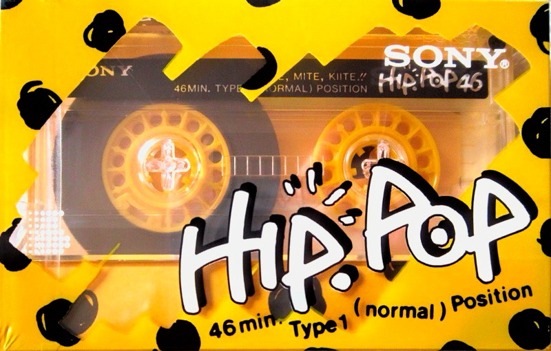 Compact Cassette Sony Hip-Pop 46 Type I Normal 1988 Japan