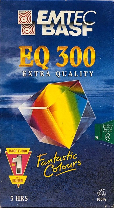 VHS, Video Home System Emtec EQ 300 Type I Normal 1998 Worldwide