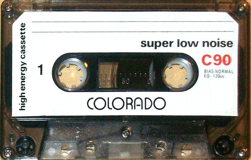 Compact Cassette Colorado 90 Type I Normal 1980