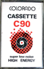 Compact Cassette Colorado 90 Type I Normal 1980