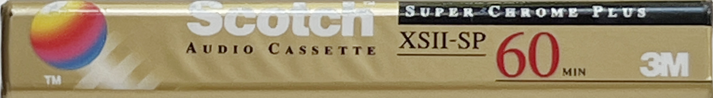 Compact Cassette Scotch XS II-SP 60 Type II Chrome 1993 Europe