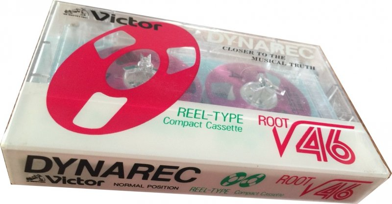 Compact Cassette Victor Dynarec Root 46 "DAR/46PN" Type I Normal 1986 Japan