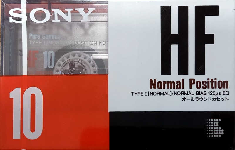 Compact Cassette Sony HF 10 Type I Normal 1991 Japan
