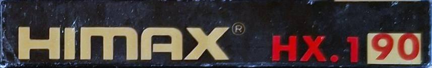 Compact Cassette Himax HX.1 90 Type I Normal South Korea