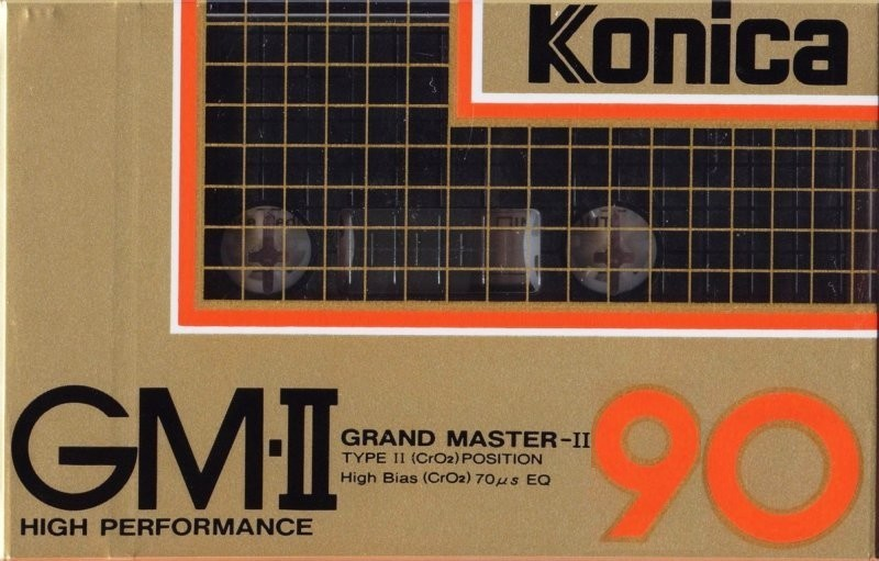 Compact Cassette: AMPEX Konica - GM-II 90