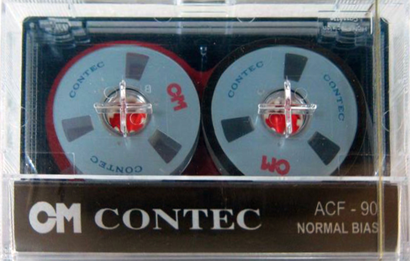 Compact Cassette Contec ACF 90 Type I Normal USA