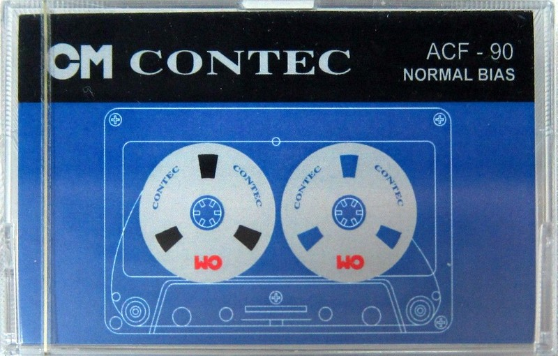 Compact Cassette Contec ACF 90 Type I Normal USA