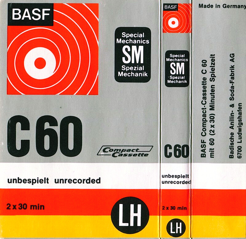 Compact Cassette: BASF  - LH 60