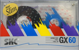 Compact Cassette SKC GX 60 Type I Normal 1990 Europe
