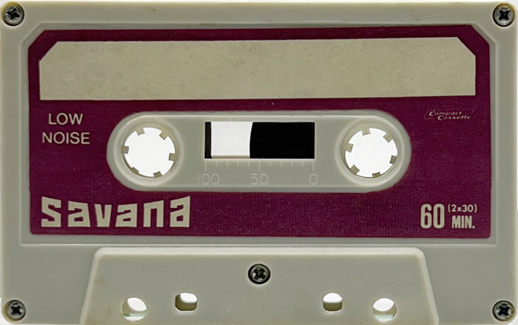 Compact Cassette Savana 60 Type I Normal Europe