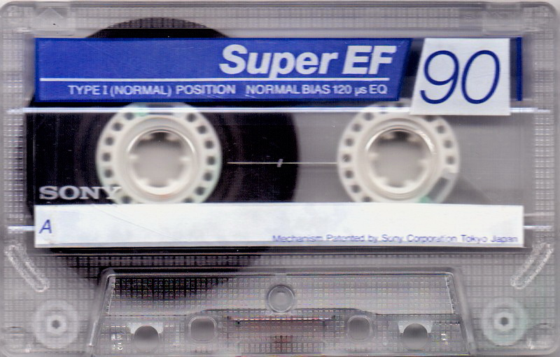 Compact Cassette: Sony  - Super EF 90