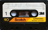 Compact Cassette Scotch Superferric 90 Type I Normal 1981 Europe