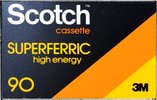 Compact Cassette Scotch Superferric 90 Type I Normal 1981 Europe
