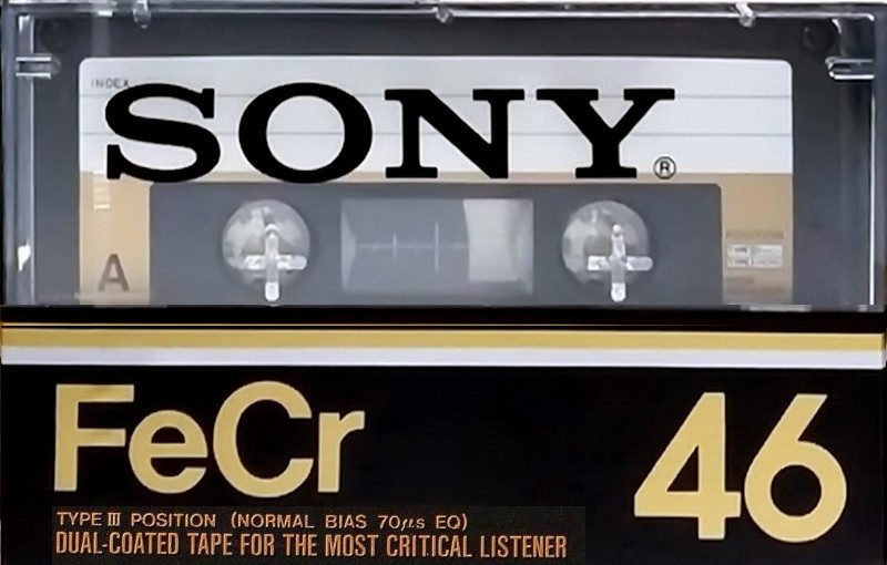 Compact Cassette: Sony  - FeCr 46