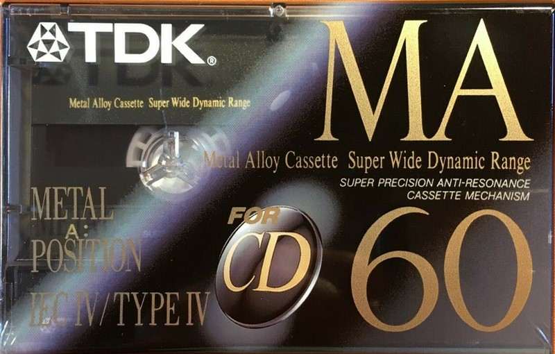 Compact Cassette: TDK  - MA 60