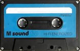Compact Cassette M Sound 60 Type I Normal 1988 Europe