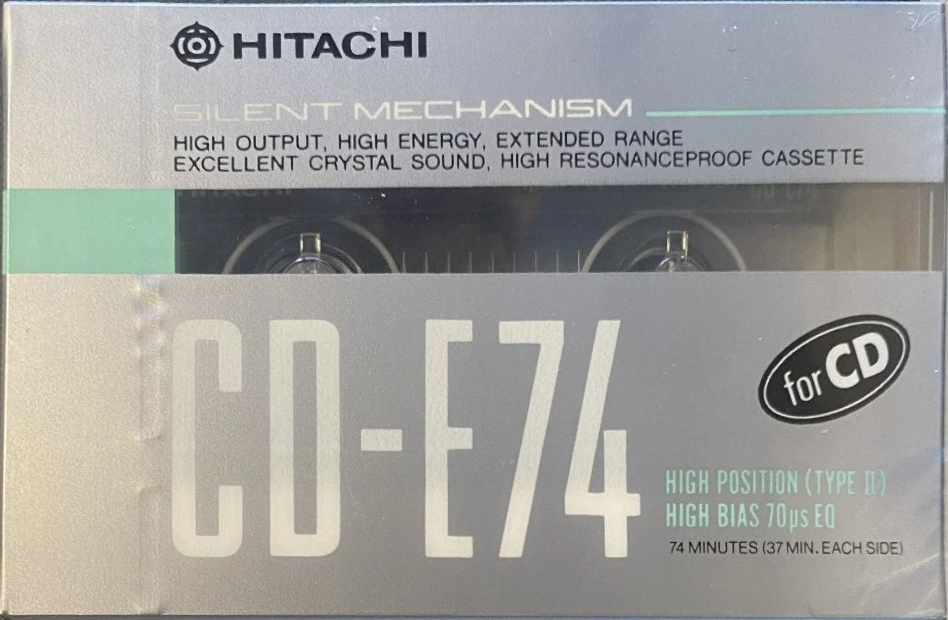 Compact Cassette: Maxell / Hitachi Hitachi - CD-E 74