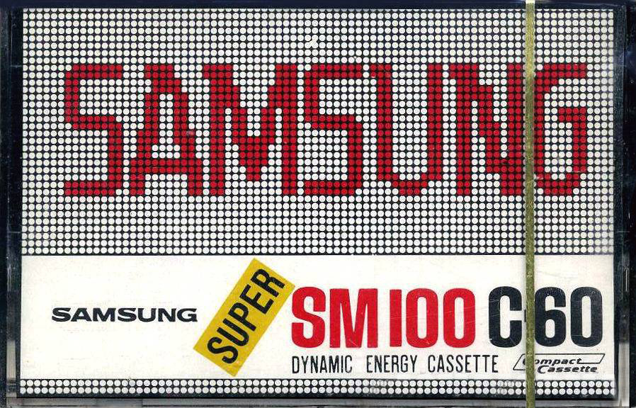 Compact Cassette:  Samsung - Super SM 100 60