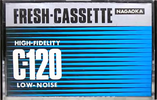 Compact Cassette Nagaoka Fresh 120 Type I Normal 1974 Japan