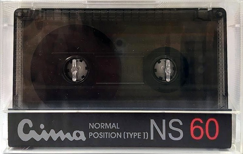 Compact Cassette Gima 60 "NS" Type I Normal USSR