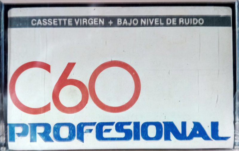 Compact Cassette Profesional 60 Type I Normal Argentina