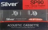 Compact Cassette Silver SP 90 Type I Normal Unknown Country