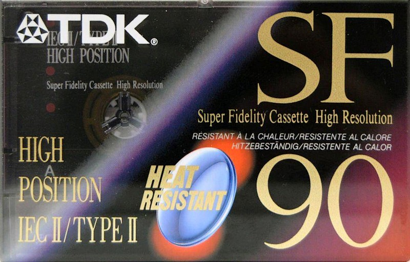 Compact Cassette: TDK  - SF 90