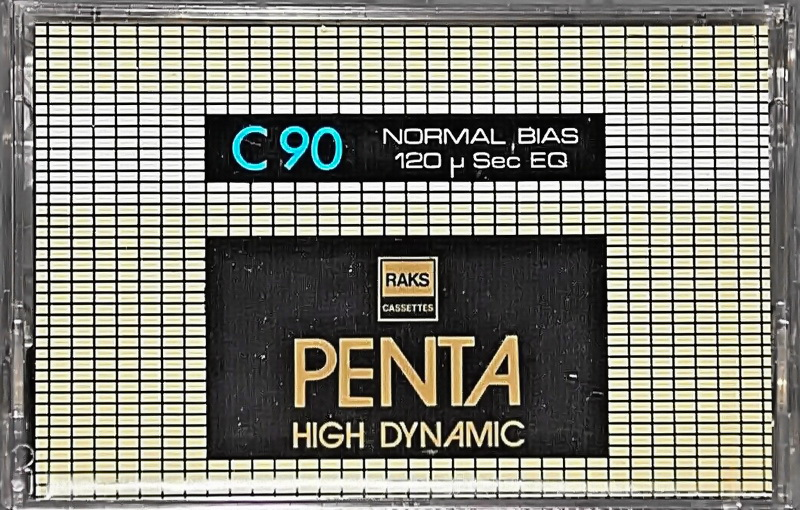 Compact Cassette: RAKS  - Penta 90