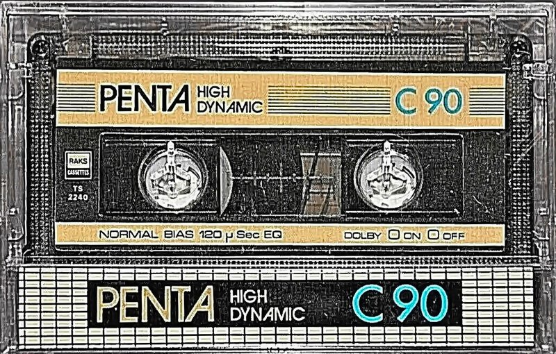 Compact Cassette: RAKS  - Penta 90