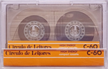 Compact Cassette Circulo de Leitores 60 Type I Normal Portugal