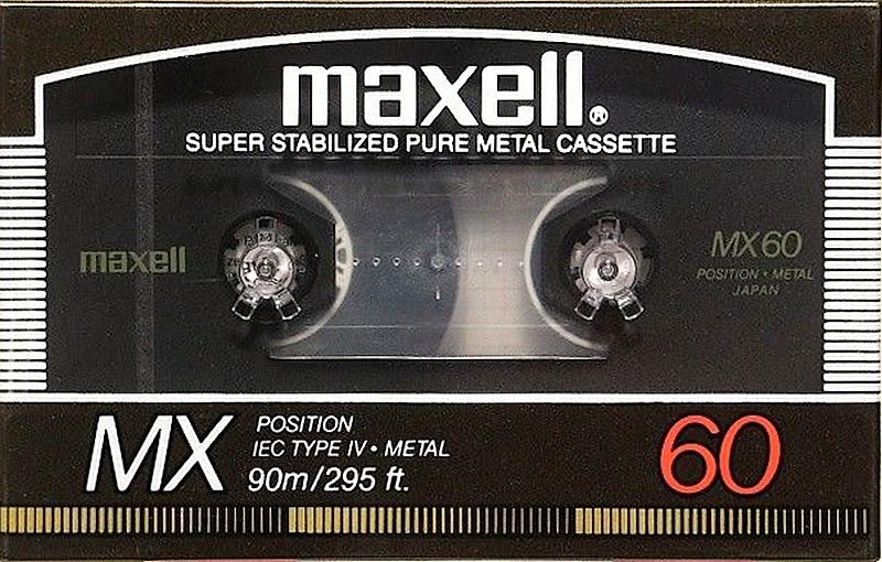 Compact Cassette: Maxell / Hitachi Maxell - MX 60