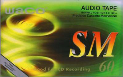 Compact Cassette Waco SM 60 Type I Normal South Korea