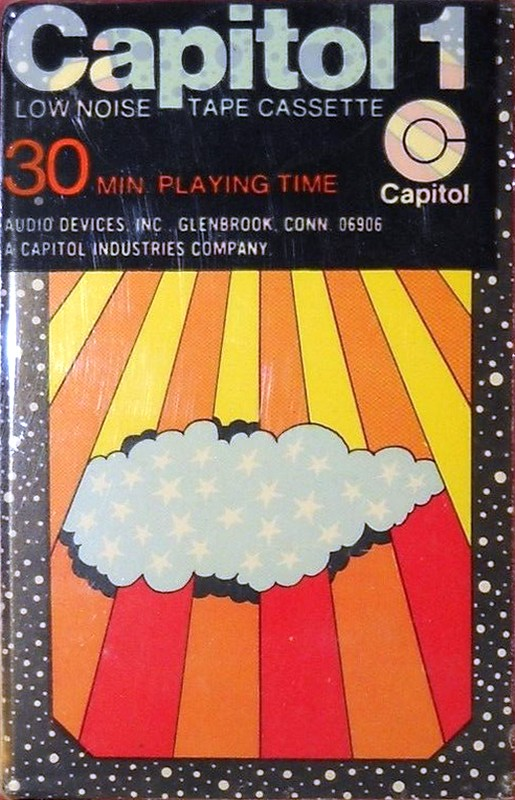 Compact Cassette Capitol 1 Psychedelic Planet 30 Type I Normal 1970 USA