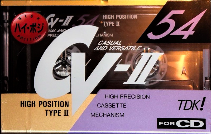 Compact Cassette: TDK  - CV-II 54