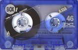 Compact Cassette AXIA Box 1 46 "BOX1A 46" Type I Normal 1995 Japan