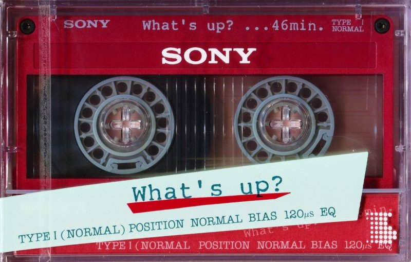 Compact Cassette Sony What`s Up? 46 "WTS 46R" Type I Normal 1985 Japan