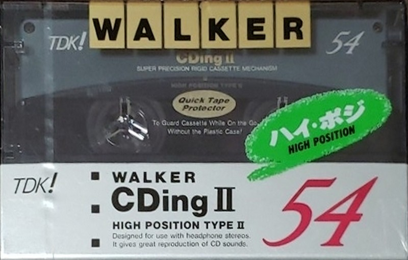 Compact Cassette: TDK  - Walker 54