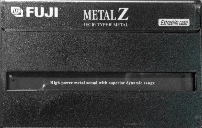 Compact Cassette Fuji Metal Z 90 Type IV Metal 1995 North America