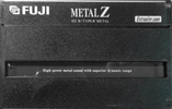 Compact Cassette Fuji Metal Z 90 Type IV Metal 1995 North America