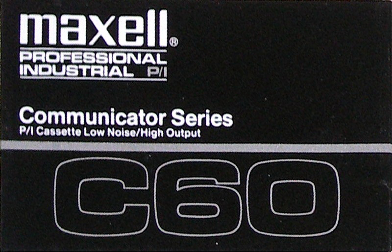 Compact Cassette: Maxell / Hitachi Maxell - Communicator Series 60