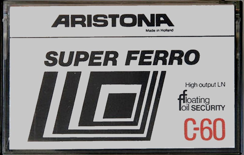 Compact Cassette: Philips Aristona - Super Ferro 60