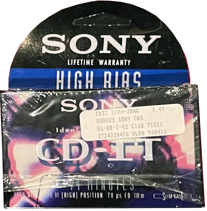 Blister: Sony  - CD-IT 74