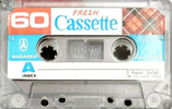 Compact Cassette Nagaoka Fresh 60 Type I Normal 1973 Japan