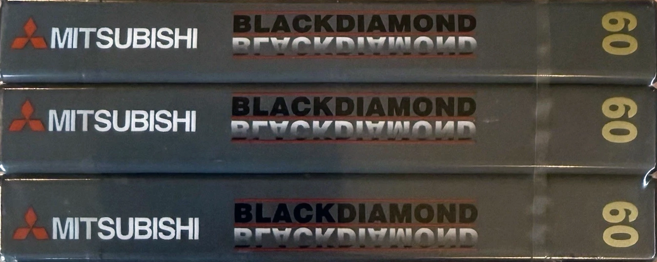 3 pack Mitsubishi / Mitsubishi Electric Black Diamond 60 Type I Normal Europe