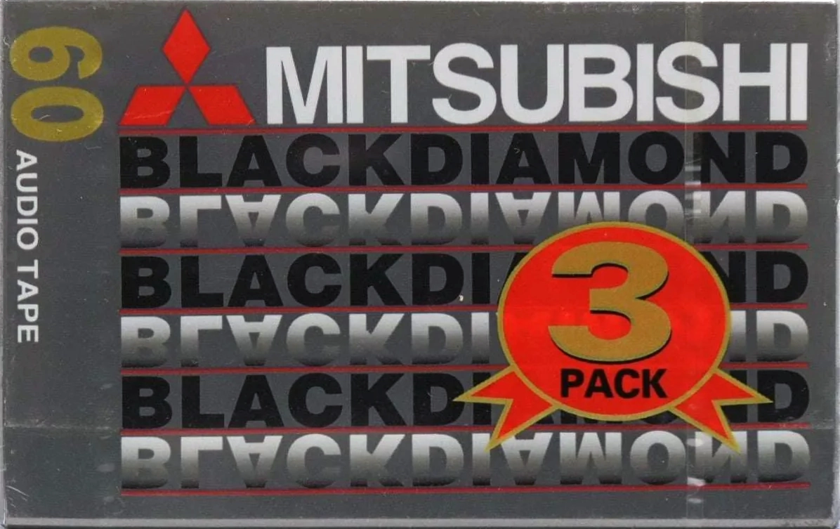 3 pack Mitsubishi / Mitsubishi Electric Black Diamond 60 Type I Normal Europe