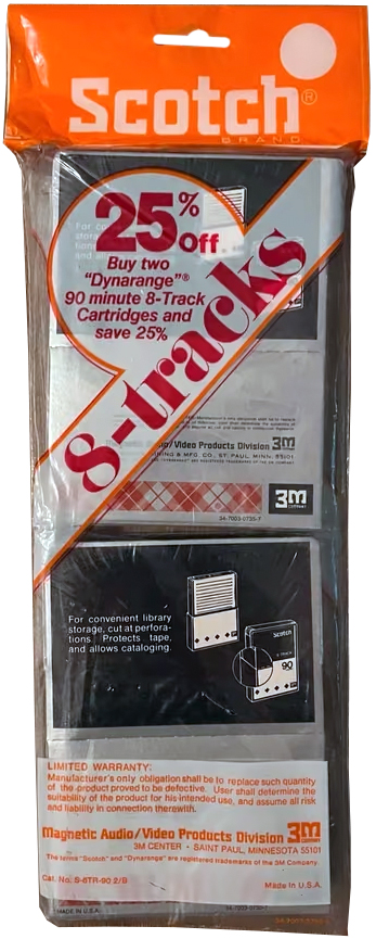 Soft Pack Scotch Dynarange 90 Type I Normal USA