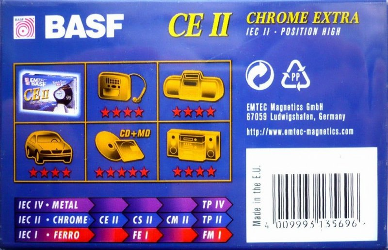 Compact Cassette: EMTEC Emtec - CE II 60