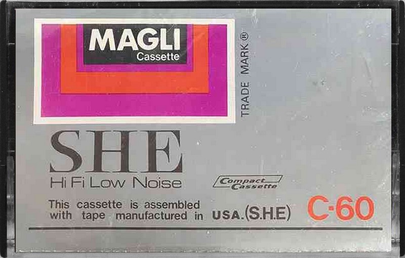 Compact Cassette Magli SHE 60 Type I Normal Greece